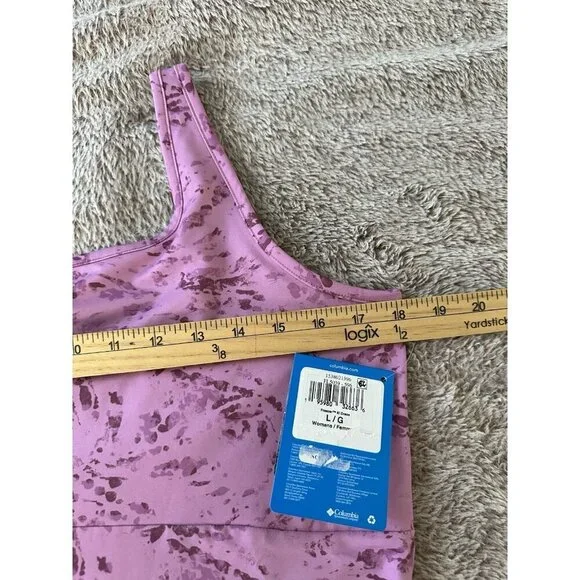 NWT Columbia PFG Freezer III  Women's Dress Coral Beachy Purple  UPF Stretch - Picture 11 of 16
